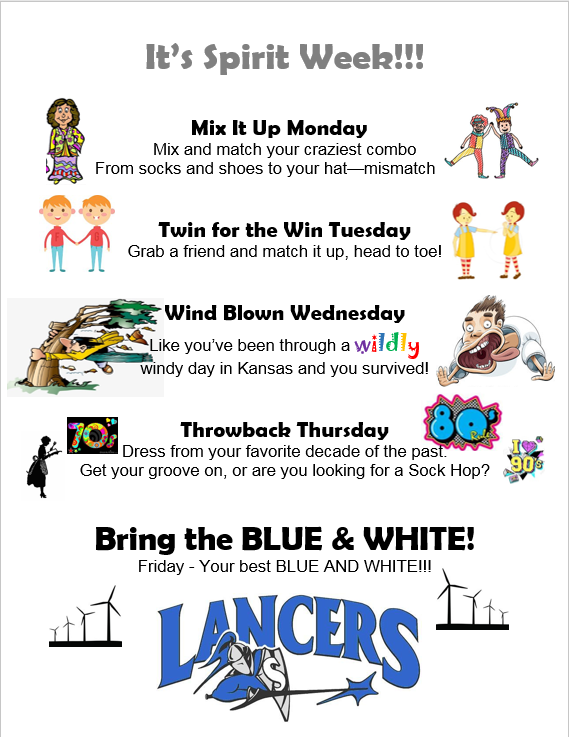 Spearville Schools, USD 381 Spirit Week